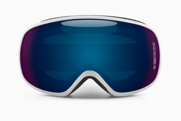 ALBA OPTICS - GOGGLE Mask WHT VZUM PLASMA