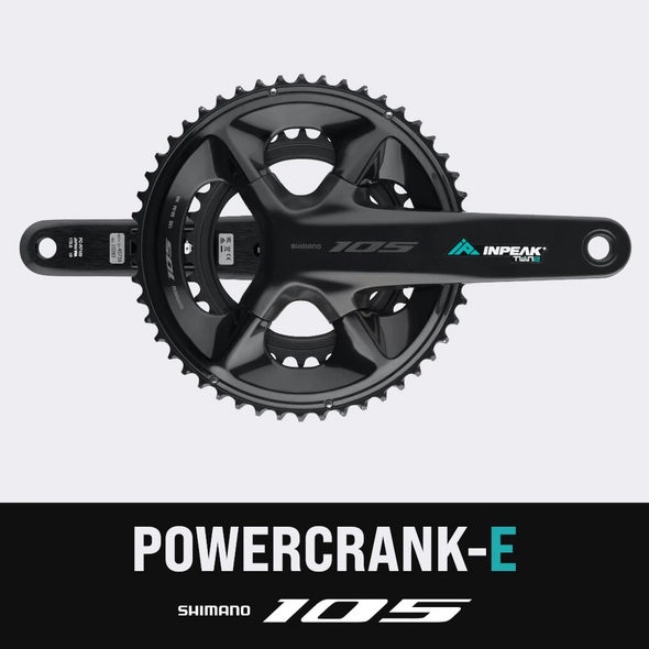 Crankeador InPeak Shimano 105 FC-R7100 POWERCRANK-E | TWiN2