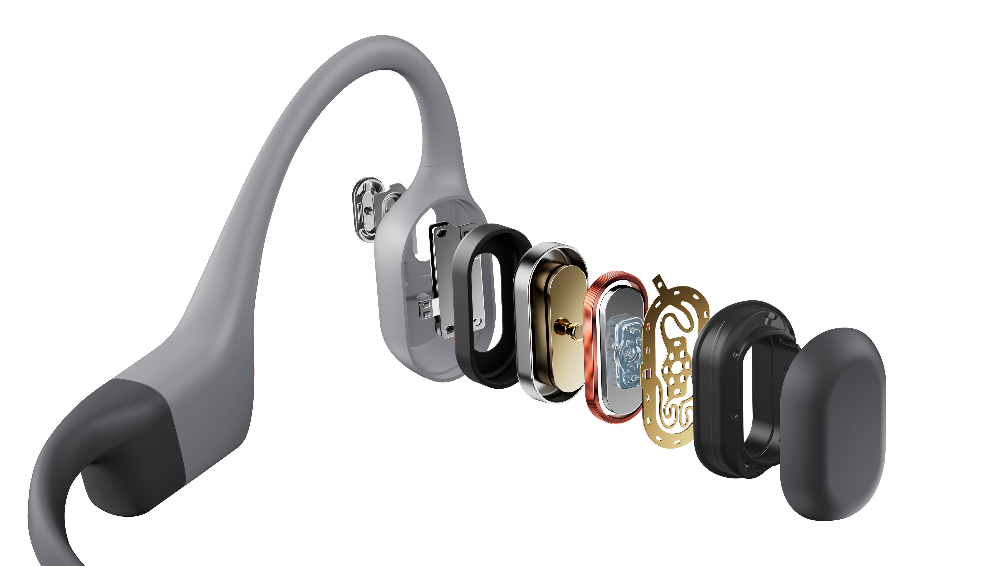 Cargar imagen en el visor de la galería, Auriculares de conducción ósea Shokz OpenSwim Pro