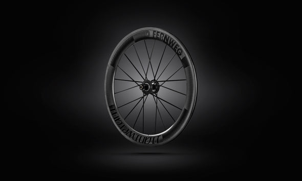 Lightweight Fernweg C 63 Schwarz Edition - Tubeless - 63mm - Front Wheel - Cigala Cycling Retail