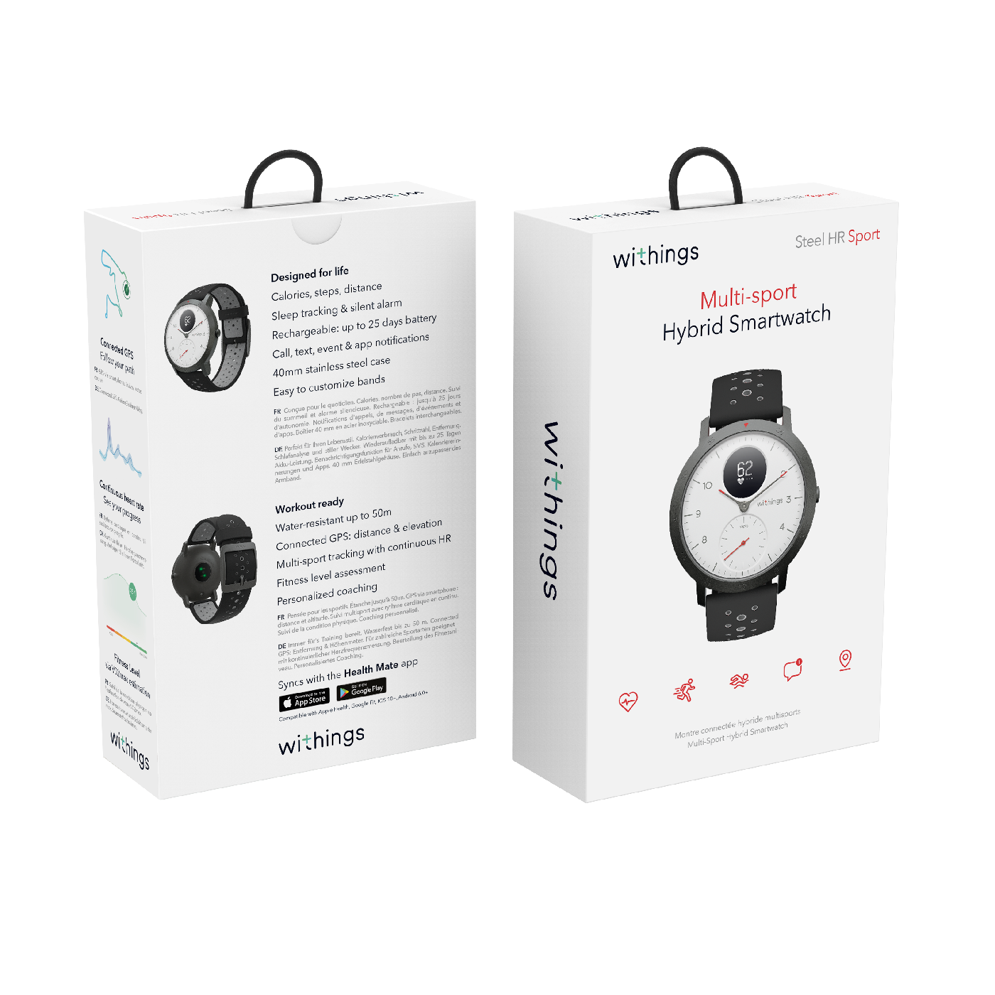 Withings steel 2024 hr sport australia