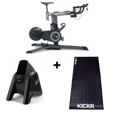 (BUNDLE) Wahoo KICKR BIKE + HEADWIND + FloorMat - Cigala Cycling Retail